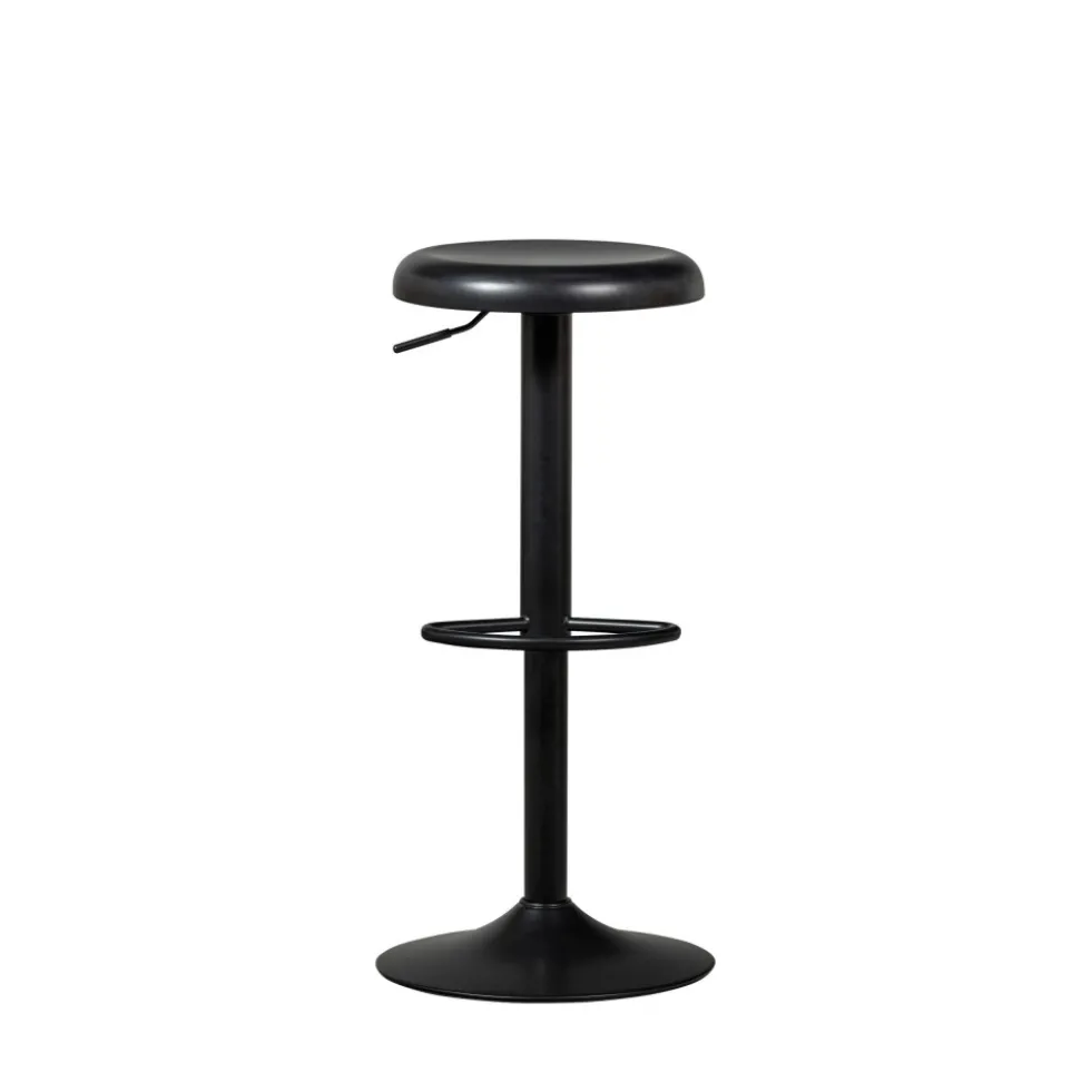 ISAAC Tabouret de bar réglable en métal H61-81cm