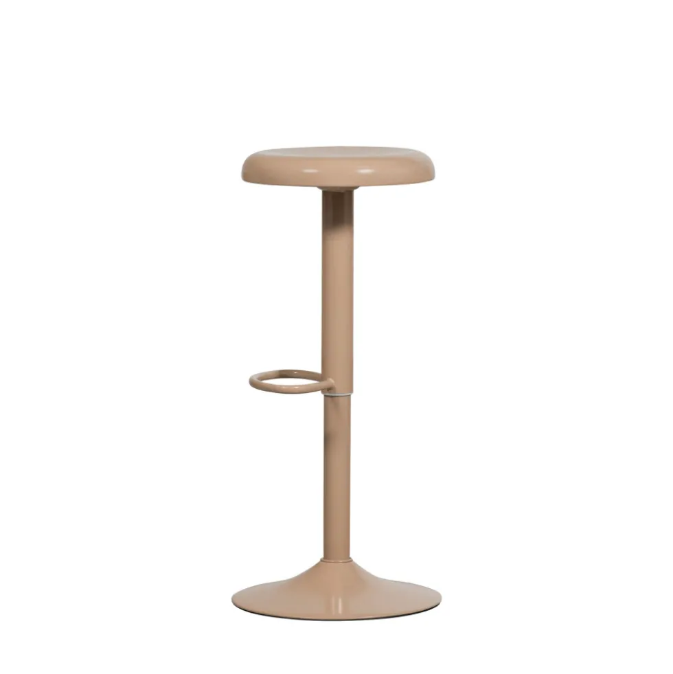 ISAAC Tabouret de bar réglable en métal H61-81cm