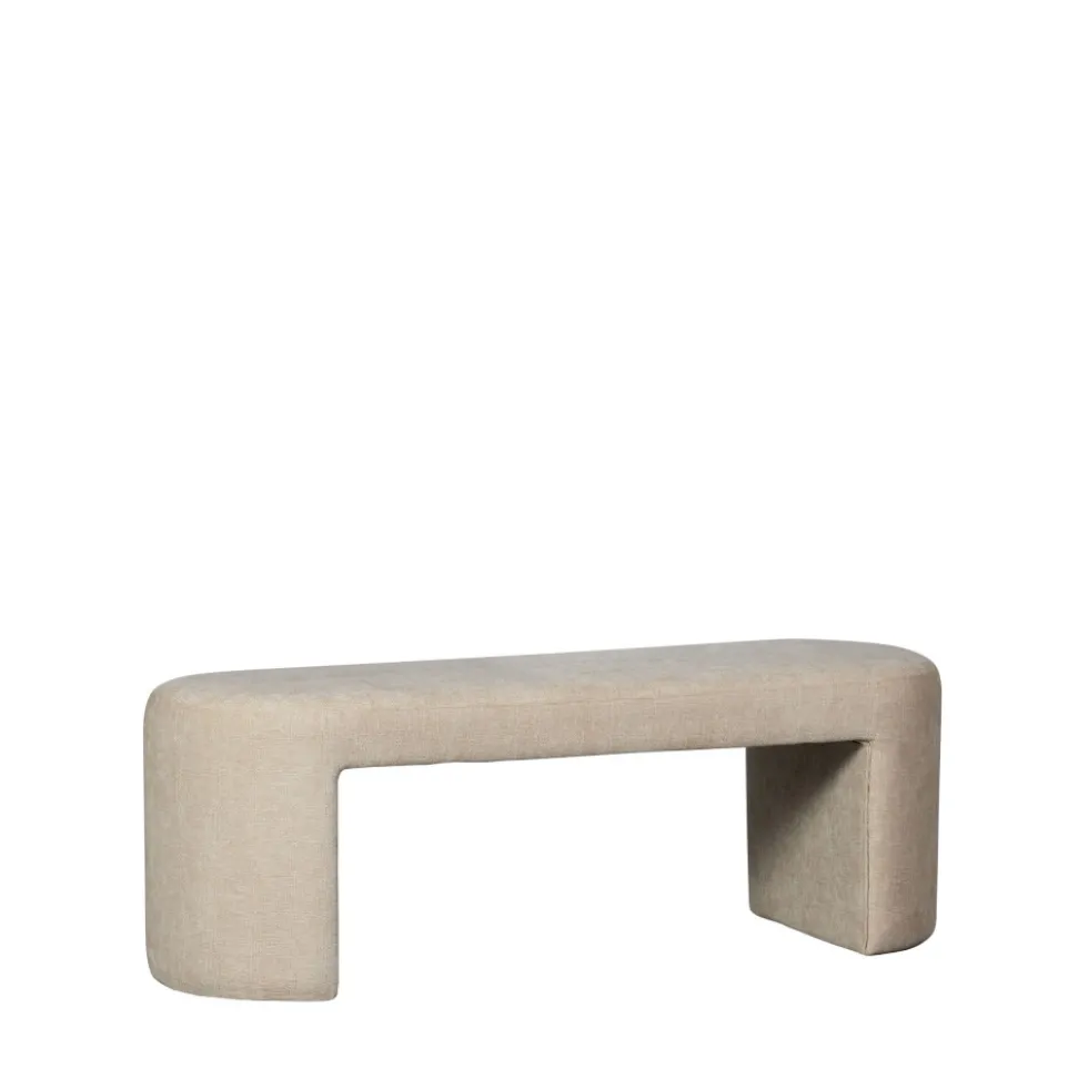 JACOB Banc en tissu L130cm