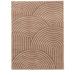 JAGO Tapis texturé à motifs en arches