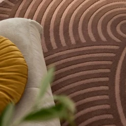 JAGO Tapis texturé à motifs en arches
