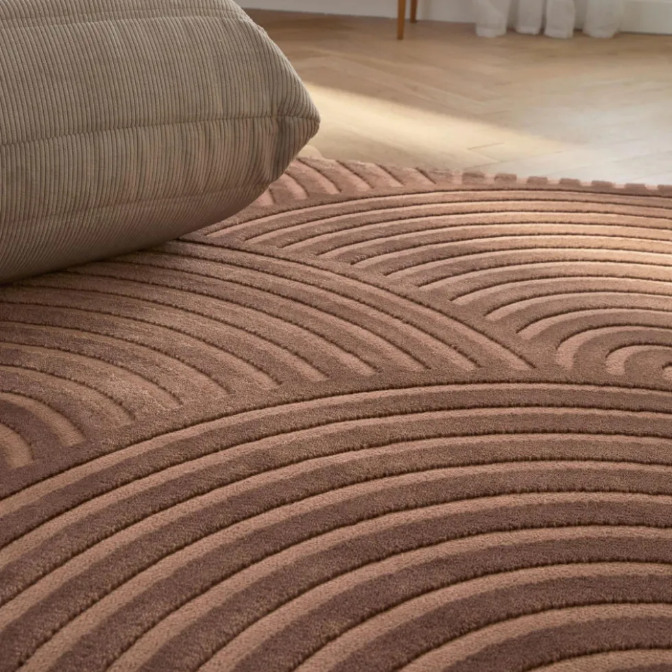 JAGO Tapis texturé à motifs en arches