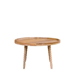 JAMMU Table basse ronde en manguier ø60cm