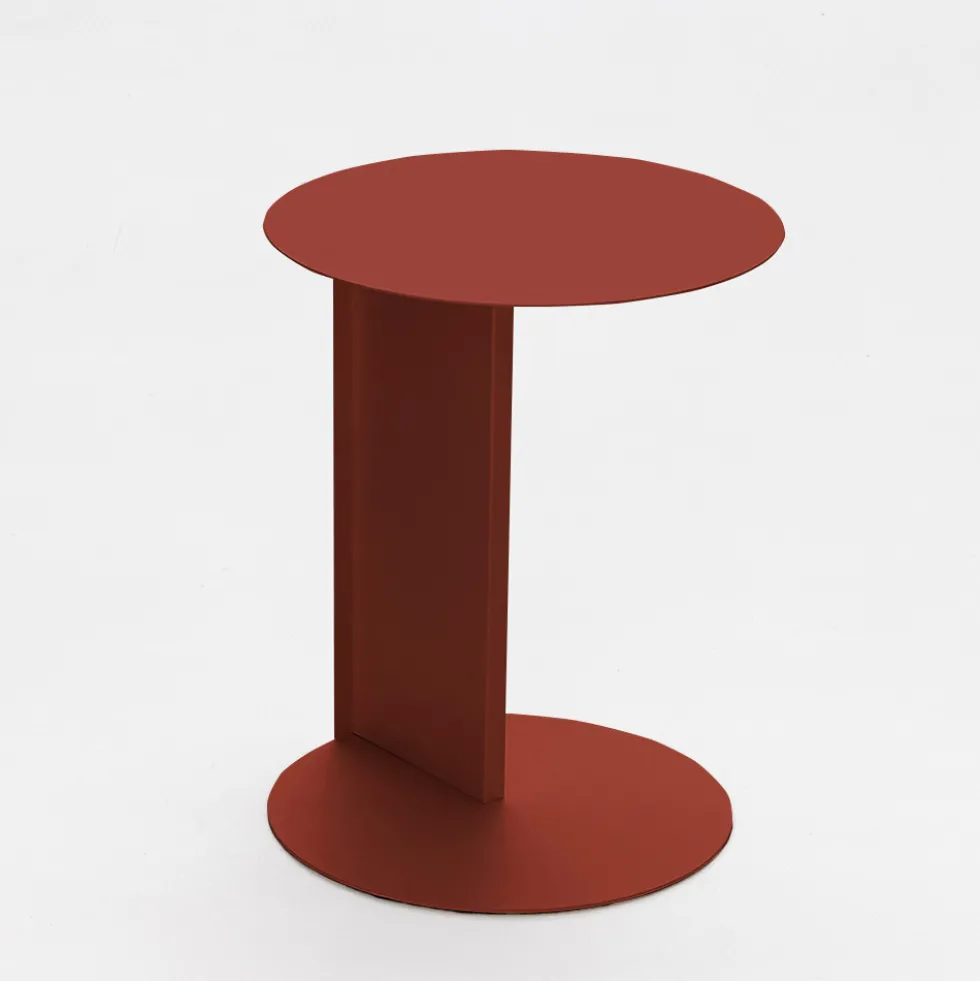 JIMY Table d'appoint en métal H50cm