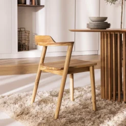 JOKO Lot de 2 chaises en teck