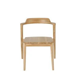 JOKO Lot de 2 chaises en teck