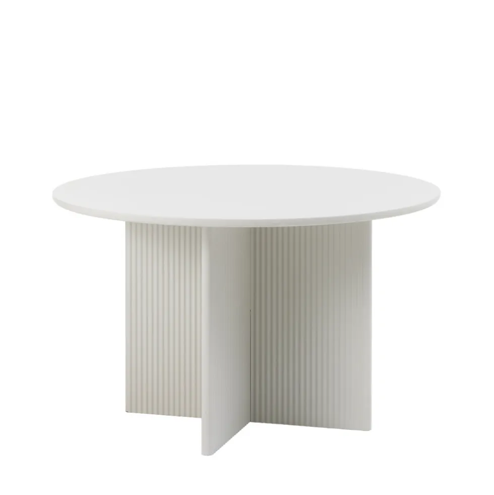 JURA Table à manger 4 personnes ronde en bois
