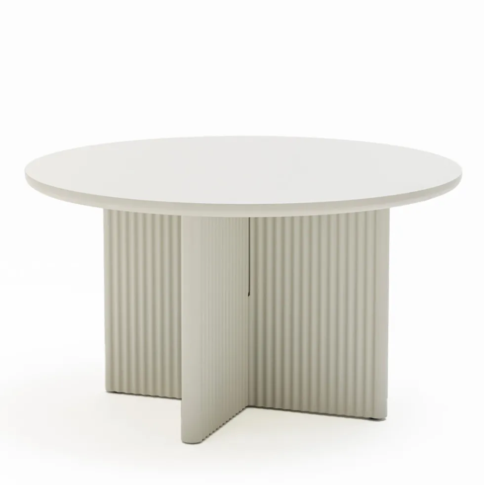 JURA Table basse ronde en bois ø80cm