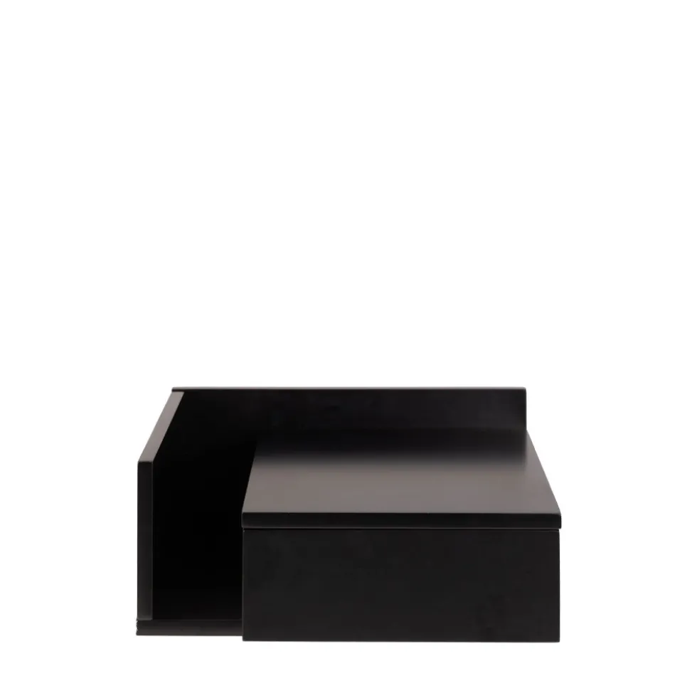 KAMICHI Table de chevet murale réversible en bois