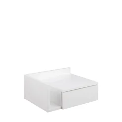 KAMICHI Table de chevet murale réversible en bois