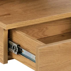 KAMICHI Table de chevet murale 1 tiroir en bois