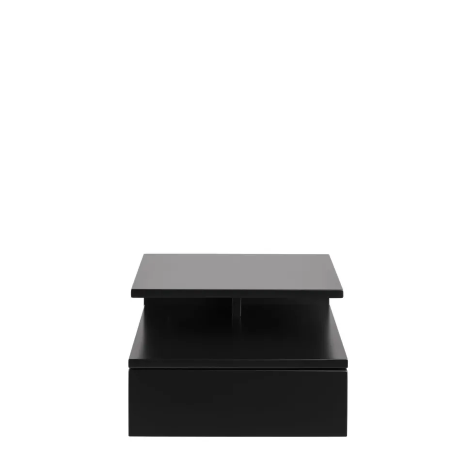 KAMICHI Table de chevet murale 1 tiroir en bois