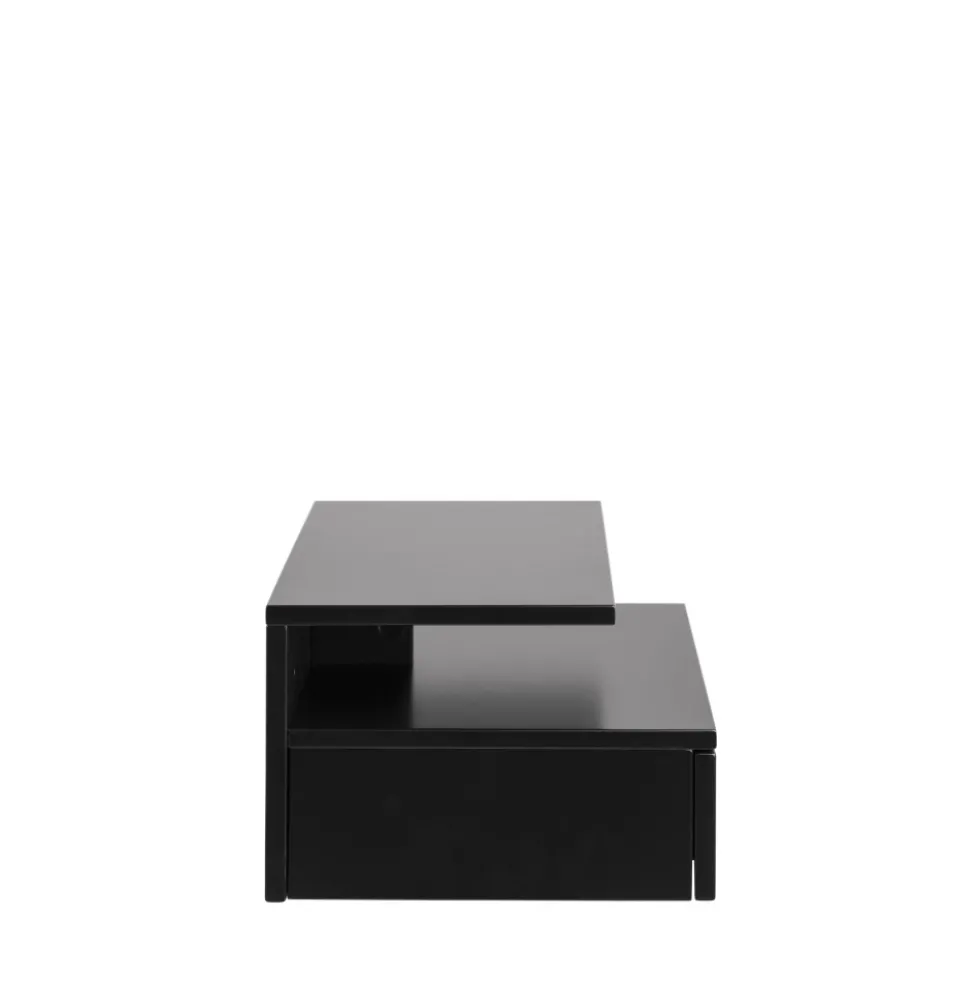 KAMICHI Table de chevet murale 1 tiroir en bois