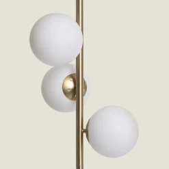 KANO Lampadaire avec 3 points lumineux en verre H148cm