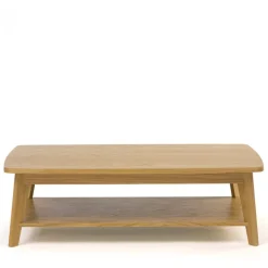 KENSAL Table basse 2 plateaux bois