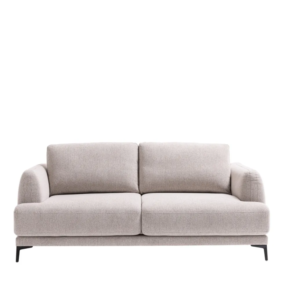 KINNA Canapé convertible express 3 places en tissu