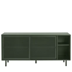KISO Buffet 2 portes, 2 niches en métal L160cm