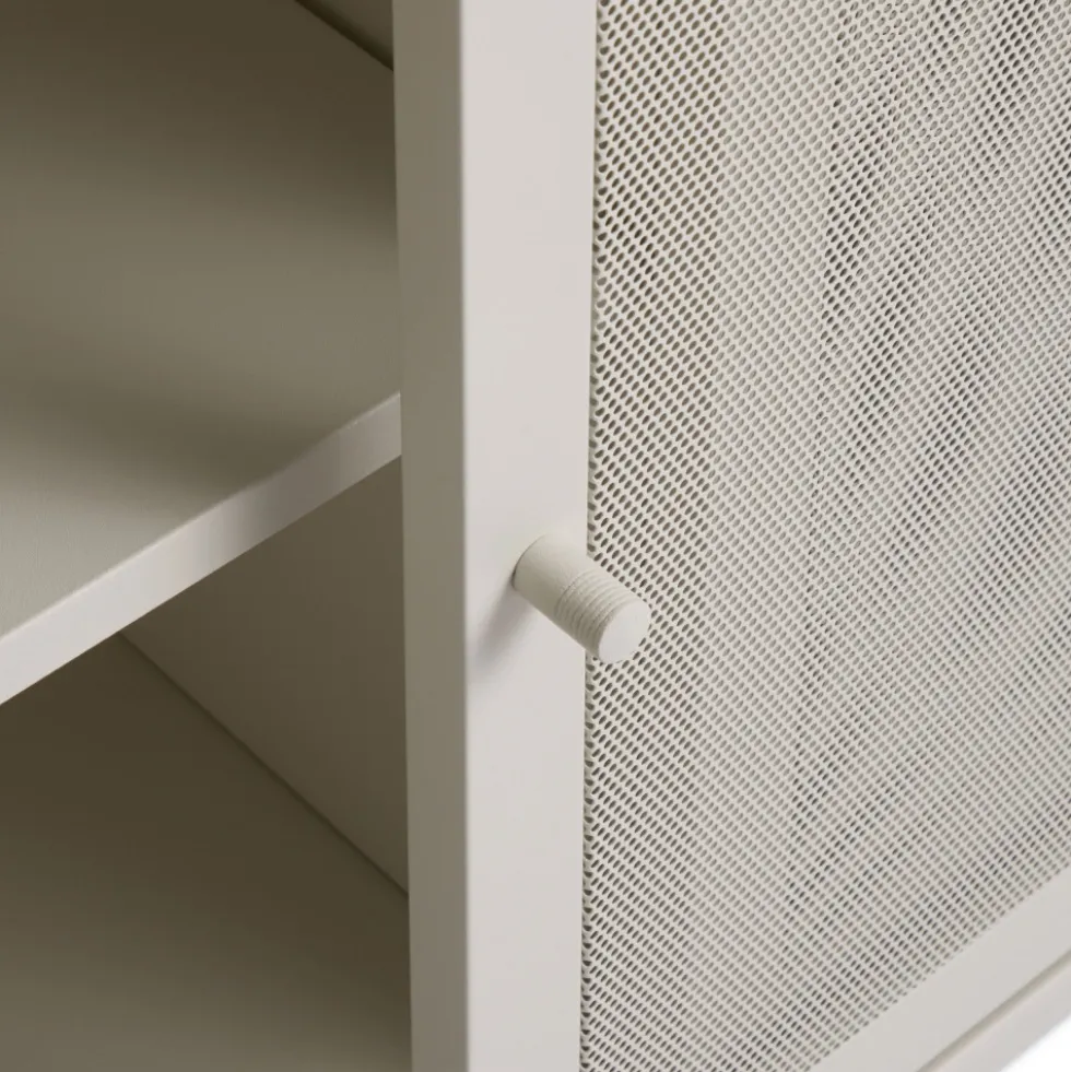 KISO Buffet 2 portes, 2 niches en métal L160cm