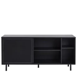 KISO Buffet 2 portes, 2 niches en métal L160cm