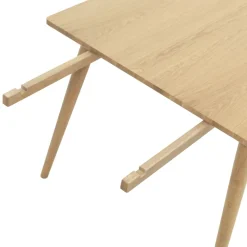 KIYO Table à manger extensible 4 à 10 personnes en bois 150-240x90cm