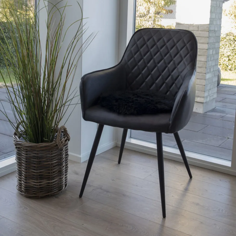 LAMBSKIN SEAT Galette de chaise en peau de mouton