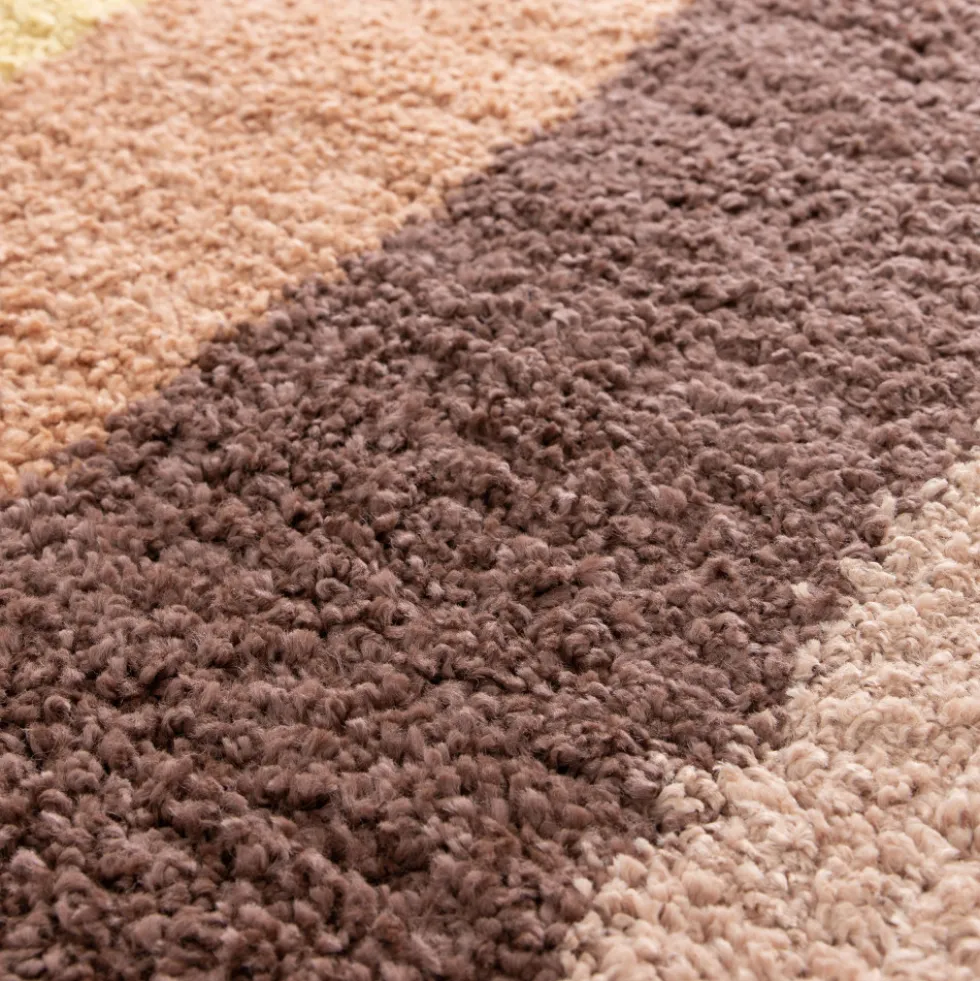 LEELOO Tapis contemporain à motif géométrique