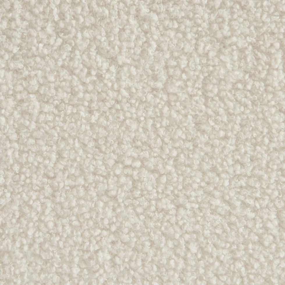 LEONA Lit enfant en tissu bouclette 90x190cm