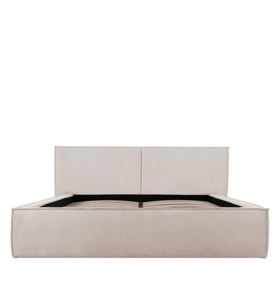 LIBERIA Lit coffre en tissu 160x200cm