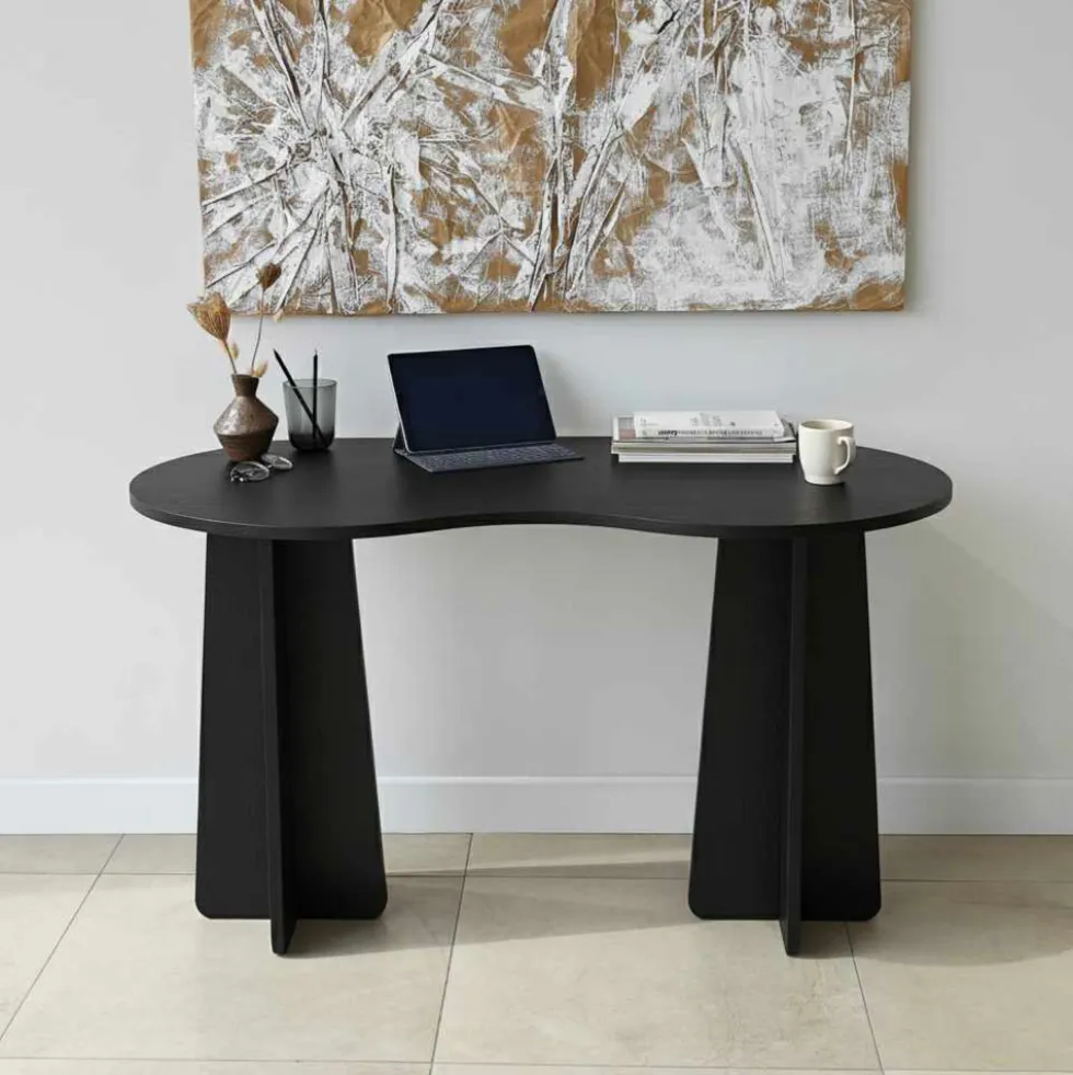 LINA Bureau en bois L120cm