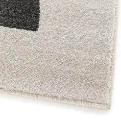 LÉO II Tapis contemporain à motif géométrique