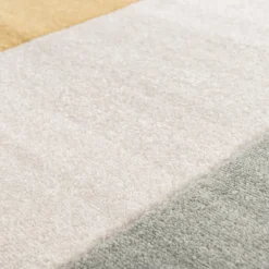 LORMA Tapis contemporain à motif géométrique