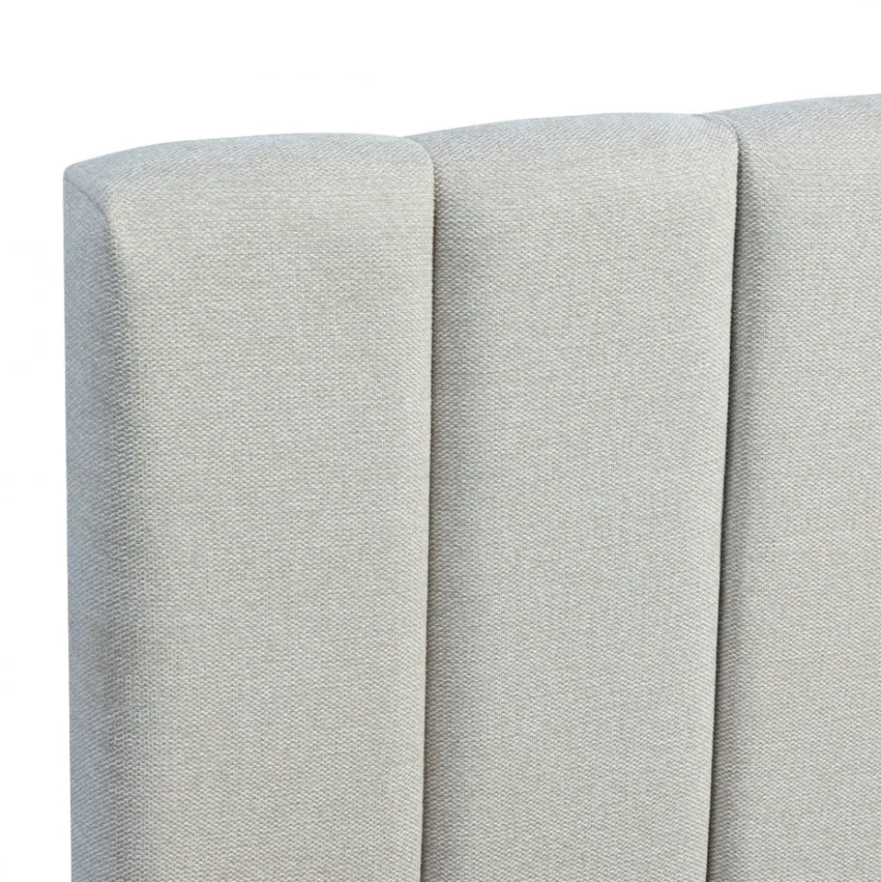 LOU Lit coffre en tissu 160x200cm