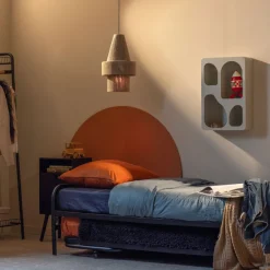LUCY Lit en métal pliable 90x200cm
