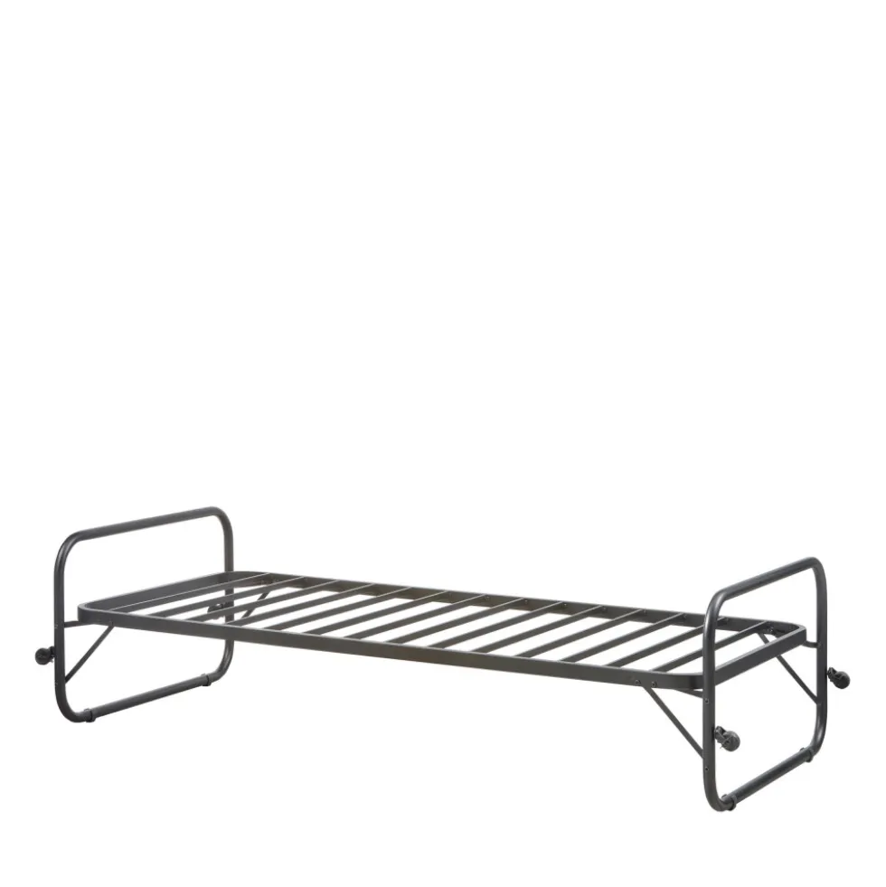 LUCY Lit en métal pliable 90x200cm
