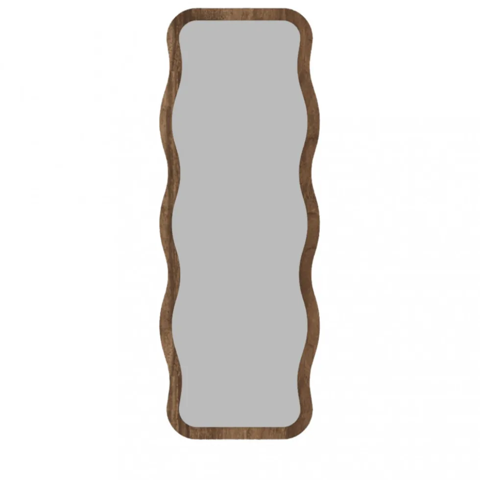 LUNA Miroir sur pieds en bois 50x160cm