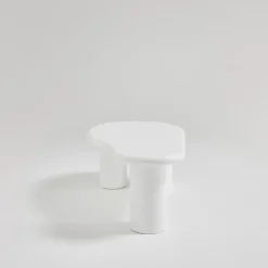 LUNA Table basse organique en fibre de ciment L120cm