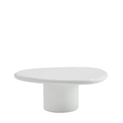 LUNA Table basse organique en fibre de ciment L80cm