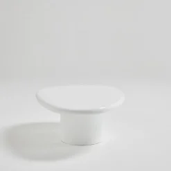 LUNA Table basse organique en fibre de ciment L80cm