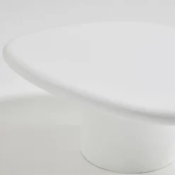 LUNA Table basse organique en fibre de ciment L80cm