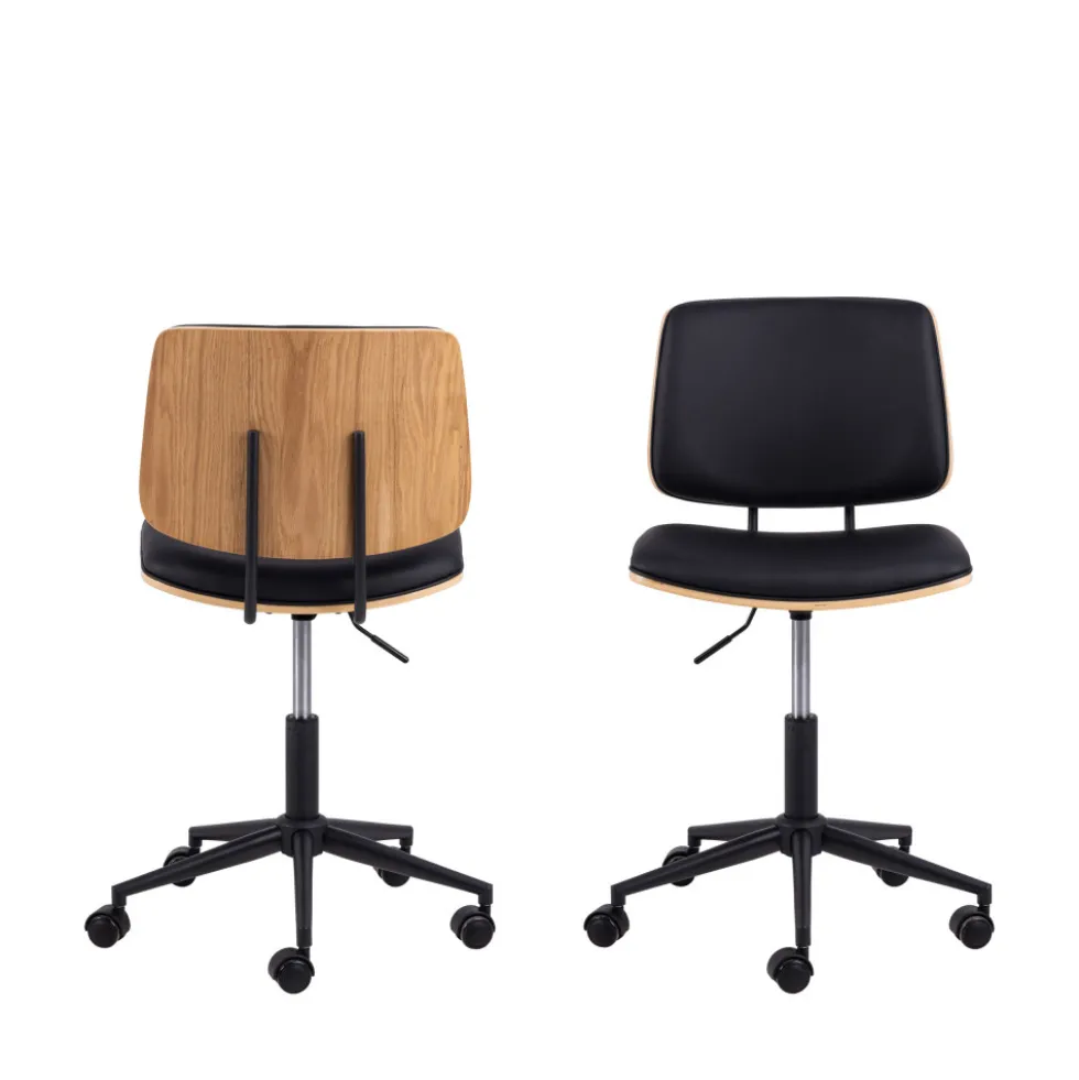 LYCOREA Chaise de bureau en simili