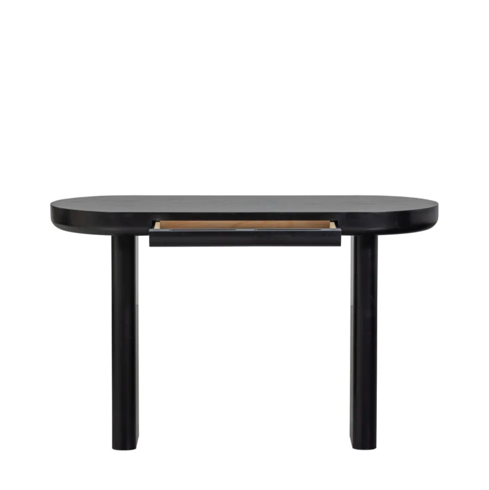 MAEL Bureau 1 tiroir en bois L120cm