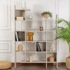 MAKO Bibliothèque effet travertin H188cm