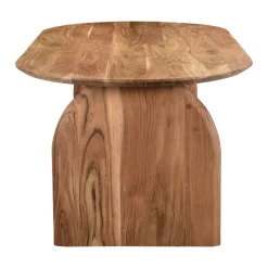 MALANG Table à manger 8 personnes en bois massif d'acacia
