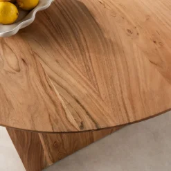 MALANG Table à manger 8 personnes en bois massif d'acacia