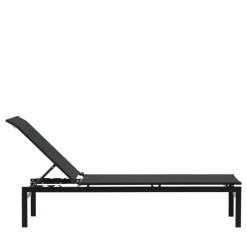 MASSIMO Chaise longue inclinable en aluminium
