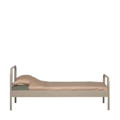 MATA Lit simple pour enfant en métal 90x200cm