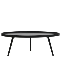 MESA Table basse ronde en bois ø100cm