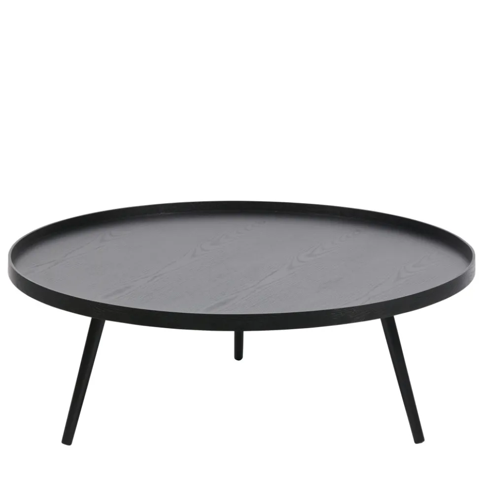 MESA Table basse ronde en bois ø100cm