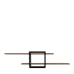 MOA Étagère murale en bois et métal L120cm
