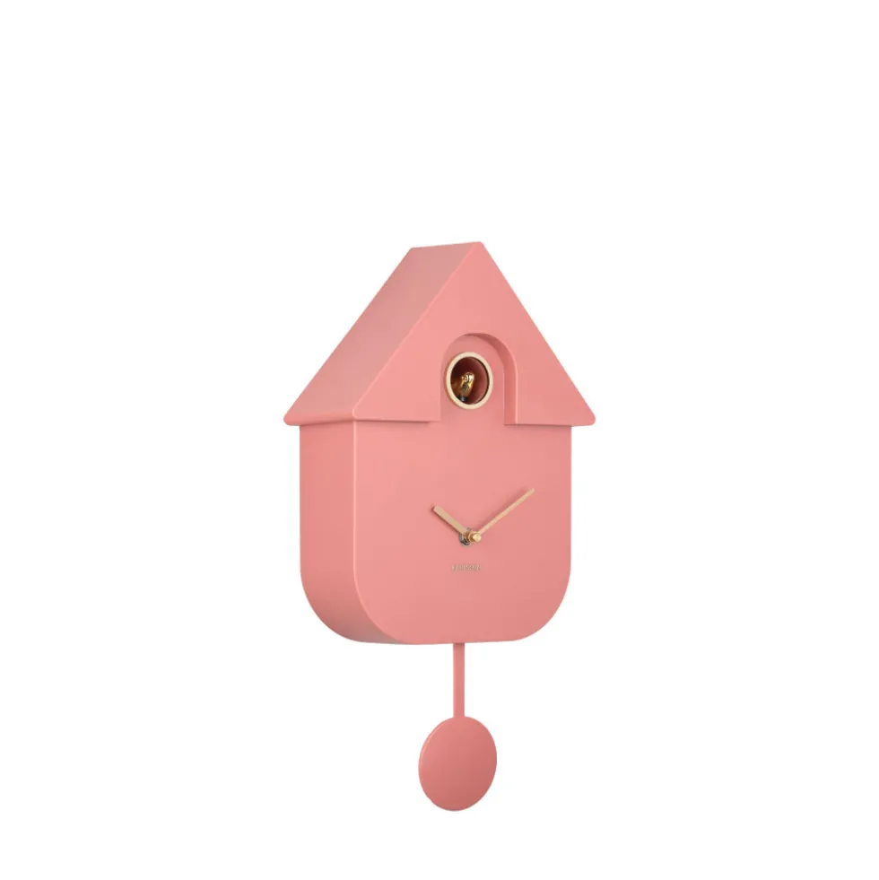 MODERN CUCKOO ORO Horloge murale en métal avec coucou
